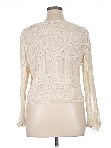 Ultra Pink Long Sleeve Blouse (view 2)