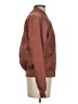 Ci Sono 100% Polyester Solid Brown Jacket Size S - photo 4