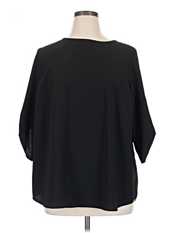 Susan Graver 3/4 Sleeve Blouse (view 1)