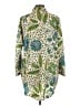 Unbranded Animal Print Green 3/4 Sleeve Blouse Size L - photo 2