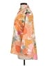 Unbranded Floral Orange 3/4 Sleeve Blouse Size L - photo 5