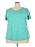 Ideology 100% Polyester Teal Active T-Shirt Size 3X - photo 1