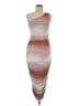 Forever 21 Graphic Brown Cocktail Dress Size M - photo 1