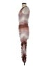Forever 21 Graphic Brown Cocktail Dress Size M - photo 5