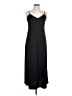 ASOS 100% Polyester Solid Black Casual Dress Size 10 - photo 1