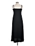 ASOS 100% Polyester Solid Black Casual Dress Size 10 - photo 2