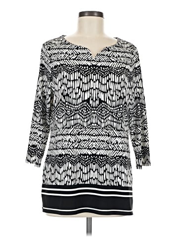 Easywear by Chico's 3/4 Sleeve Blouse (view 1)