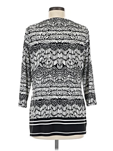Easywear by Chico's 3/4 Sleeve Blouse (view 2)