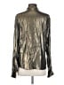 Mo&Co. Silver Long Sleeve Top Size S - photo 2