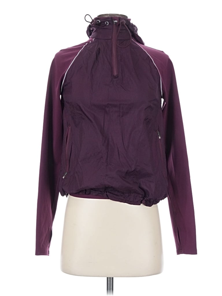 Pre-owned Outdoor Voices Track Jacket In Purple