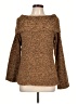 212 Collection Tweed Brown Pullover Sweater Size L - photo 1