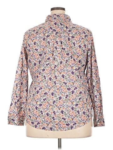 St. John's Bay Long Sleeve Button-Down Shirt (view 2)