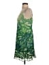 CAbi 100% Polyester Tropical Green Cocktail Dress Size S - photo 5