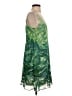 CAbi 100% Polyester Tropical Green Cocktail Dress Size S - photo 4