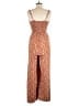 No Comment Hearts Brown Jumpsuit Size XL - photo 2