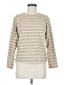 J.Crew Factory Store 100% Cotton Stripes Tan Pullover Sweater Size M - photo 1