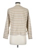 J.Crew Factory Store 100% Cotton Stripes Tan Pullover Sweater Size M - photo 2
