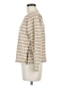 J.Crew Factory Store 100% Cotton Stripes Tan Pullover Sweater Size M - photo 5
