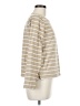 J.Crew Factory Store 100% Cotton Stripes Tan Pullover Sweater Size M - photo 4
