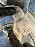 Levi's 100% Cotton Blue Denim Shorts Size 26 waist - photo 5