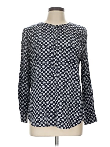 Ann Taylor LOFT Outlet Long Sleeve Blouse (view 1)
