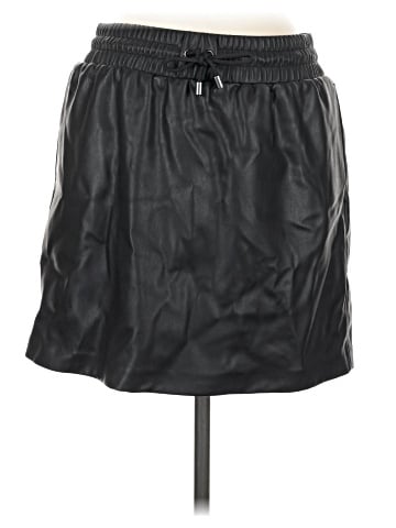 Topshop Faux Leather Skirt (view 1)
