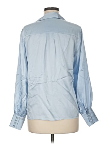 Antonio Melani Long Sleeve Silk Top (view 2)