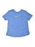 Nike 100% Polyester Blue Active T-Shirt Size L (kids) - photo 1
