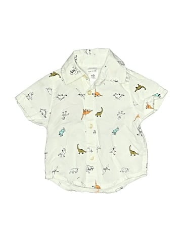 Carter's Short Sleeve Button-Down Shirt (view 1)