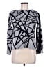 PREMISE Graphic Gray Pullover Sweater Size M - photo 1