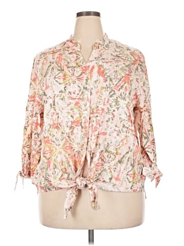 Allison Daley 3/4 Sleeve Blouse (view 1)