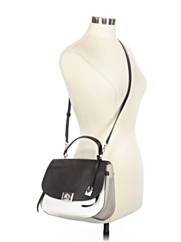 MICHAEL Michael Kors Leather Satchel (view 2)