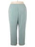 Alfred Dunner 100% Polyester Solid Teal Casual Pants Size 20 - photo 2