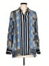 Robert Graham Blue Long Sleeve Blouse Size L - photo 1