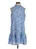 THML Print Blue Casual Dress Size S - photo 1