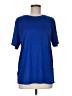 Shein 100% Polyester Blue Short Sleeve T-Shirt Size M - photo 1