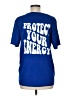 Shein 100% Polyester Blue Short Sleeve T-Shirt Size M - photo 2