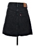 Levi's Solid Black Denim Skirt Size 27 waist - photo 2