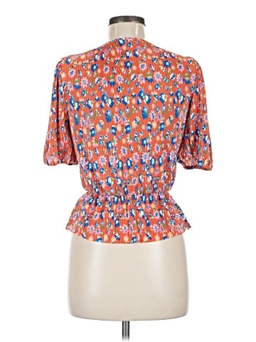 Charles Henry Short Sleeve Blouse (view 2)