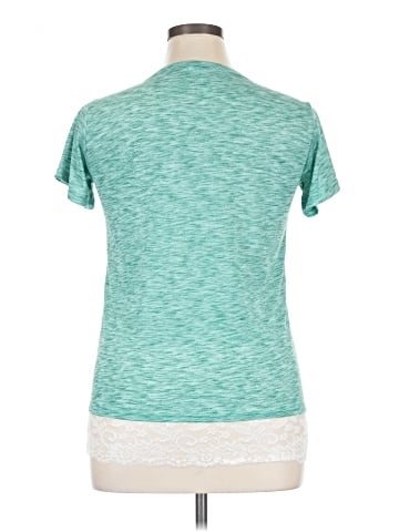 Adiktd Jeans Short Sleeve Top (view 2)