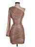 BCBGMAXAZRIA Metallic Brown Cocktail Dress Size XXS - photo 1