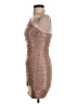 BCBGMAXAZRIA Metallic Brown Cocktail Dress Size XXS - photo 5