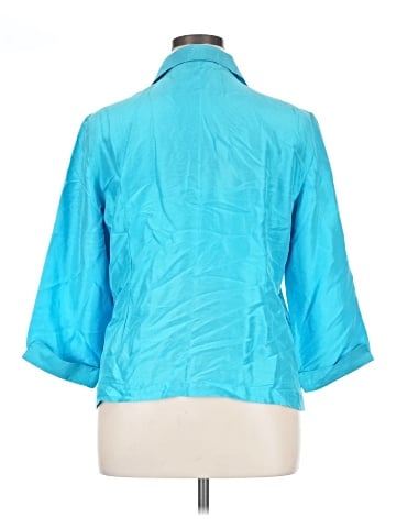 Worthington 3/4 Sleeve Silk Top (view 2)