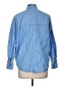 Everlane Stripes Blue Long Sleeve Button-Down Shirt Size M - photo 2