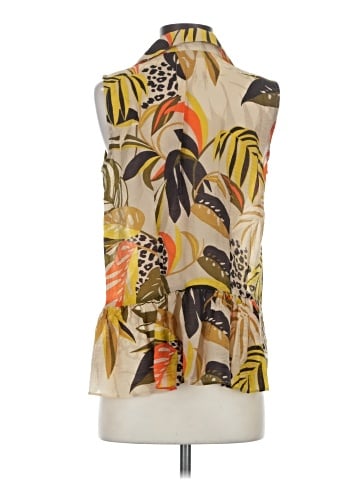 CAbi Sleeveless Button-Down Shirt (view 2)