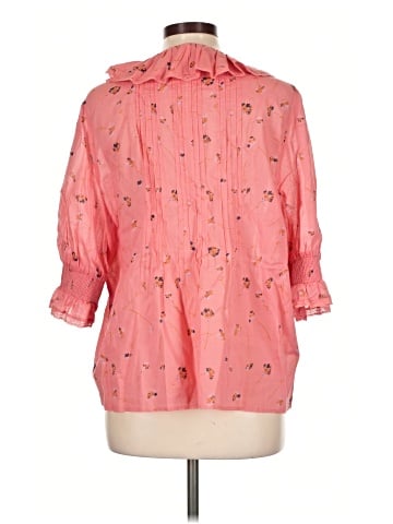 Sundance 3/4 Sleeve Button-Down Shirt (view 2)