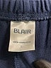 Blair Solid Blue Track Pants Size L - photo 7