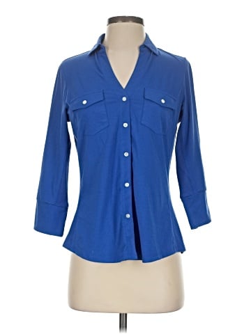 J. McLaughlin 3/4 Sleeve Blouse (view 1)