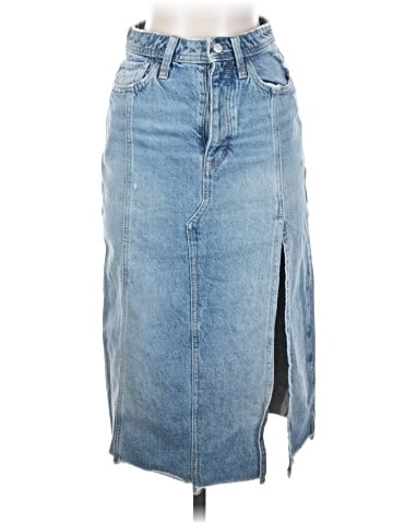 We the Free Denim Skirt (view 1)