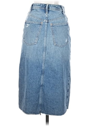 We the Free Denim Skirt (view 2)